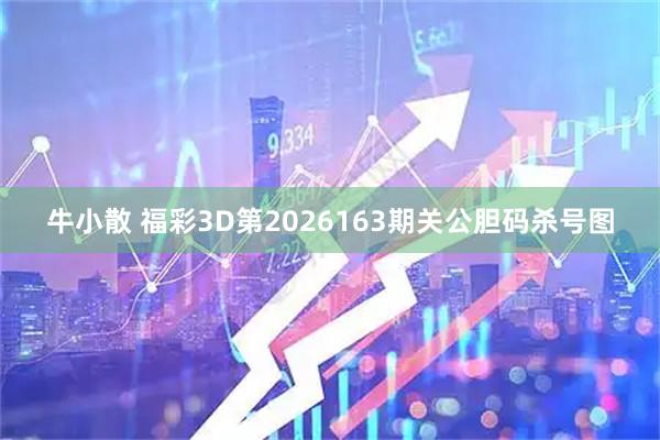 牛小散 福彩3D第2026163期关公胆码杀号图